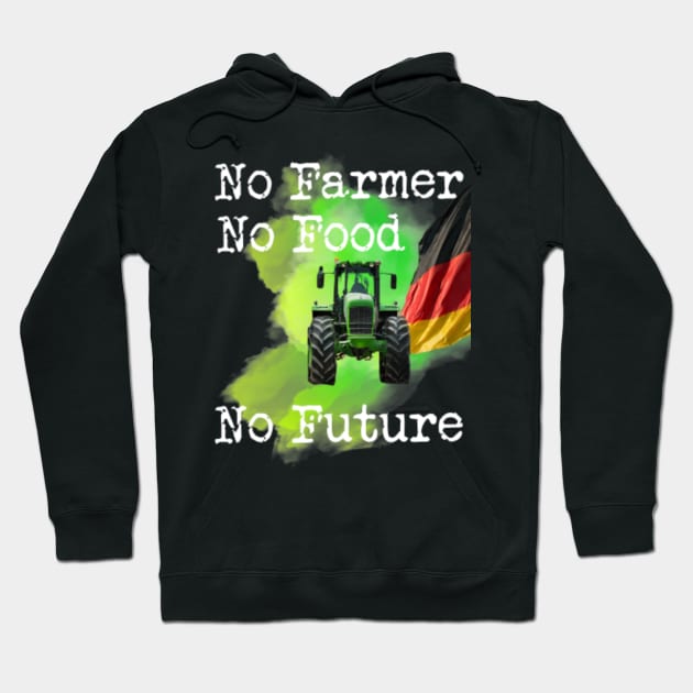 No farmer no food hoodie top